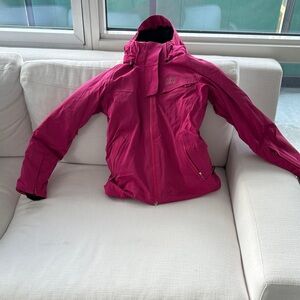 Helly Hansen Black and Pink Jacket